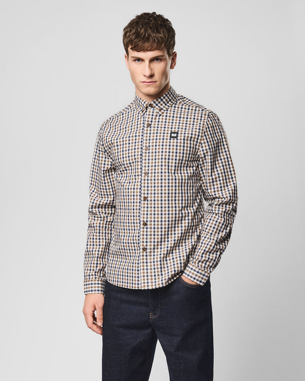 Lisbon Long Sleeve Shirt Mid House Check