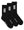 Sporting Goods Sports Socks Black (3 PAIR PACK)