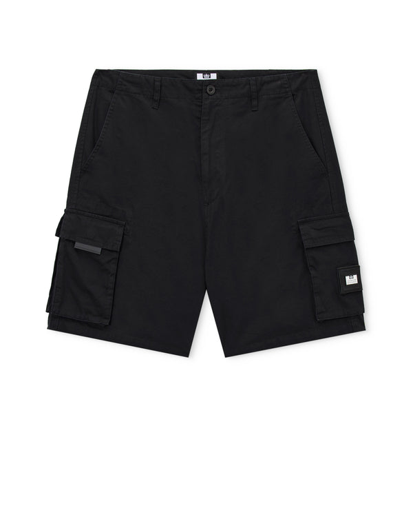 Plus Size - Mascia Cargo Shorts Black