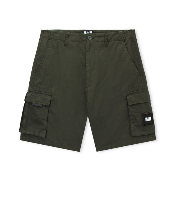 Mascia Cargo Short Black Forest Green