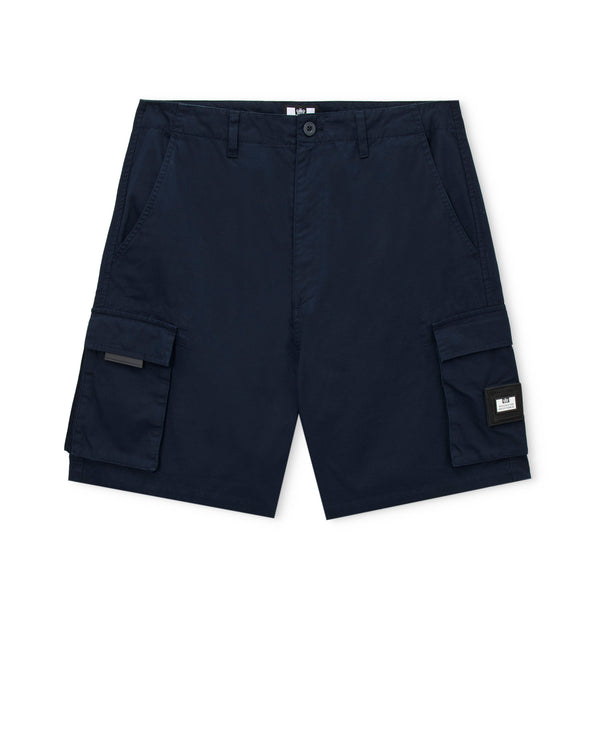 Plus Size - Mascia Cargo Shorts Navy