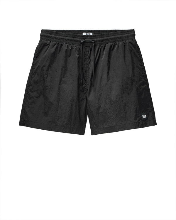 Plus Size - Stacks Swim Shorts Black