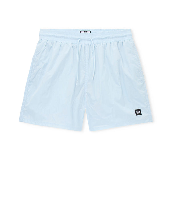 Plus Size - Stacks Swim Shorts Sky Blue