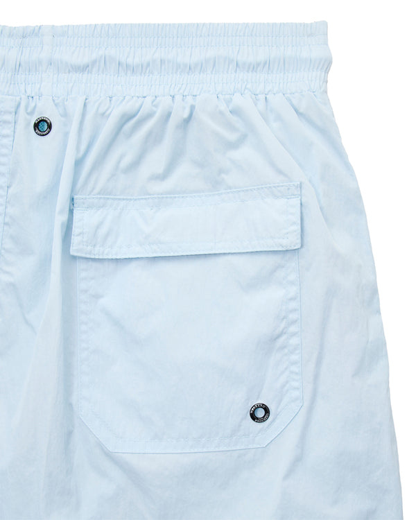 Plus Size - Stacks Swim Shorts Sky Blue