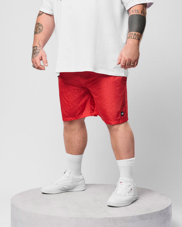 Plus Size - Stacks Swim Shorts Watermelon