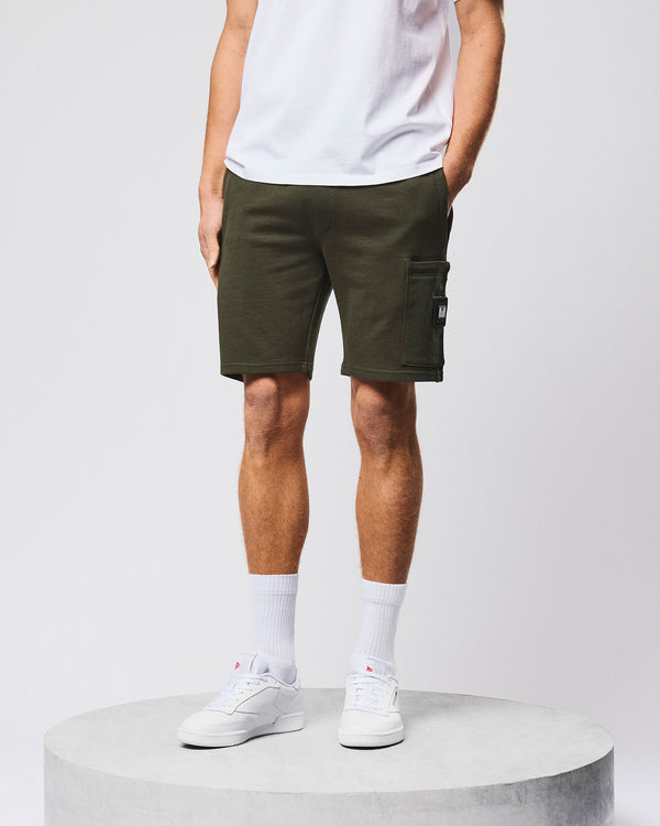 Hawkins Jogger Short Black Forest Green