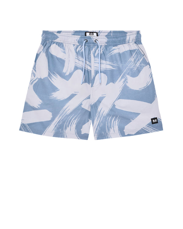 Anzio Camo Shorts Cornflower Blue