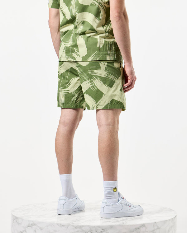 Anzio Camo Shorts Sapling Green