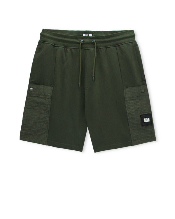 Chiyoda Jogger Short Black Forest Green