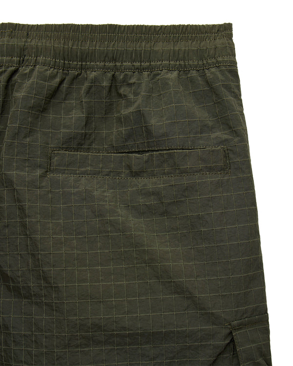 Zemmouri Cargo Short Black Forest Green