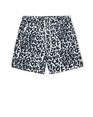 Nador Summer Short Ghost/Navy