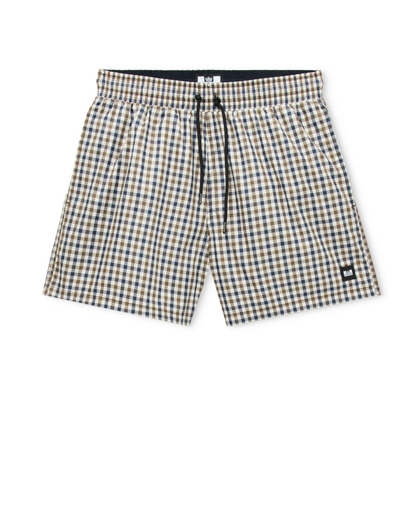 Plus Size - Varadero Swim Shorts Mid House Check