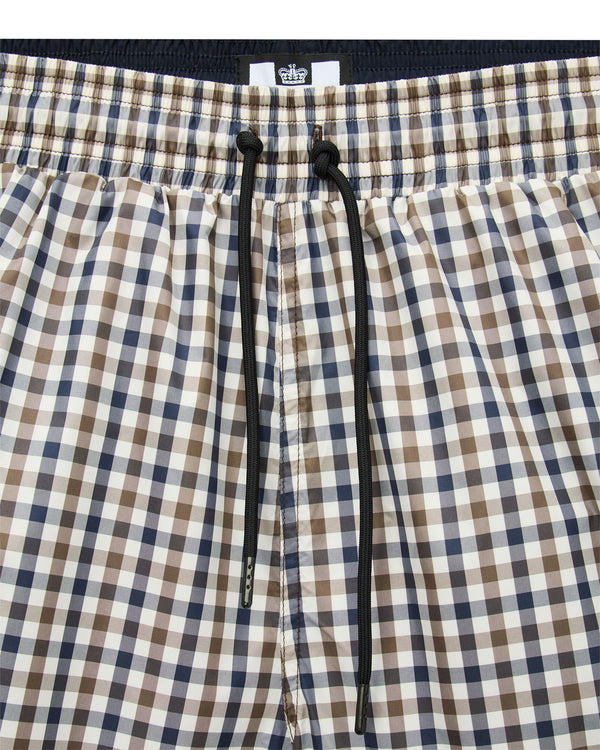 Plus Size - Varadero Swim Shorts Mid House Check