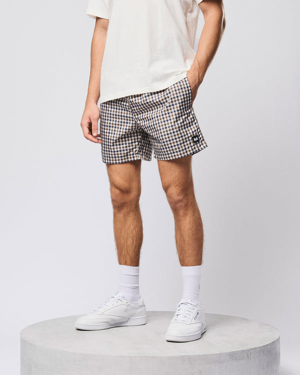 Varadero Swim Short Mid House Check