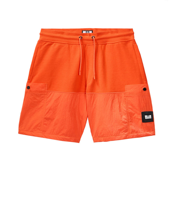 Azeez Parachute Pocket Shorts Pure Orange