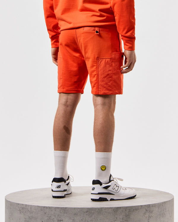 Azeez Parachute Pocket Shorts Pure Orange