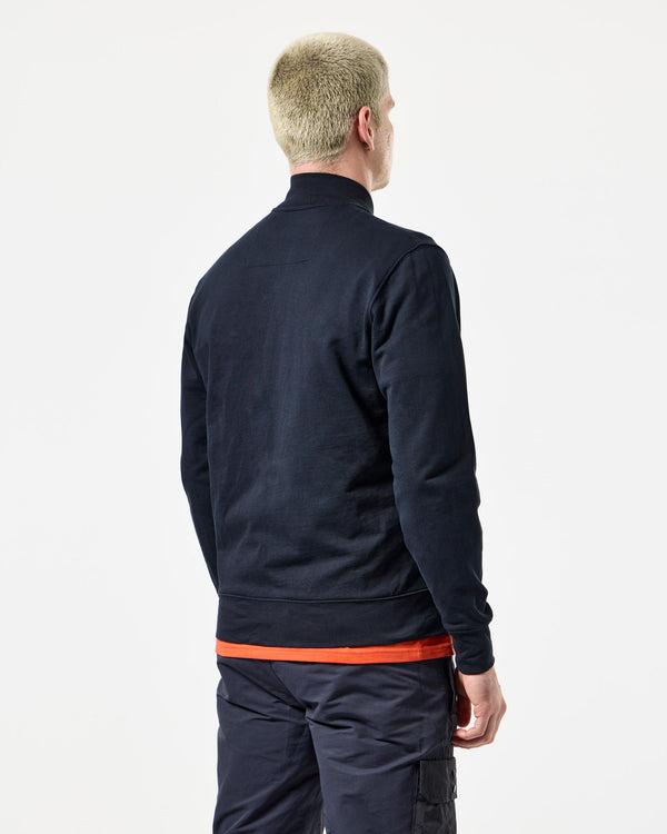 Santo Full Zip Sweatshirt Navy