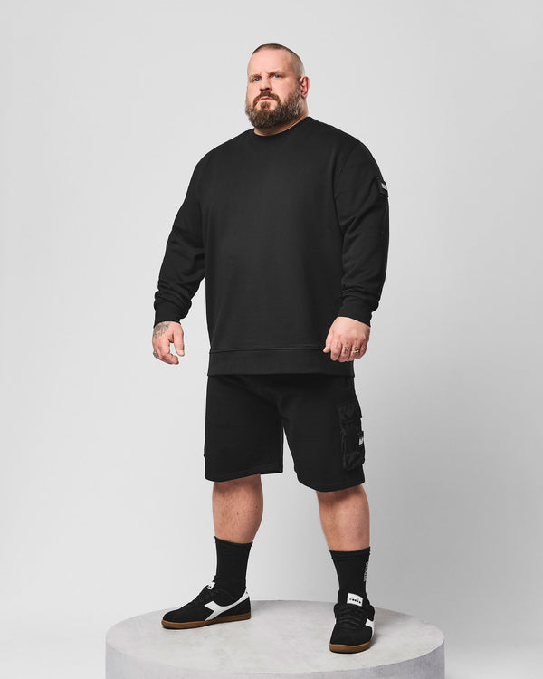 Taglie forti - Felpa Thunder nera