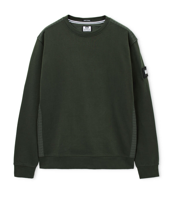 F Bomb Sweatshirt Black Forest Green