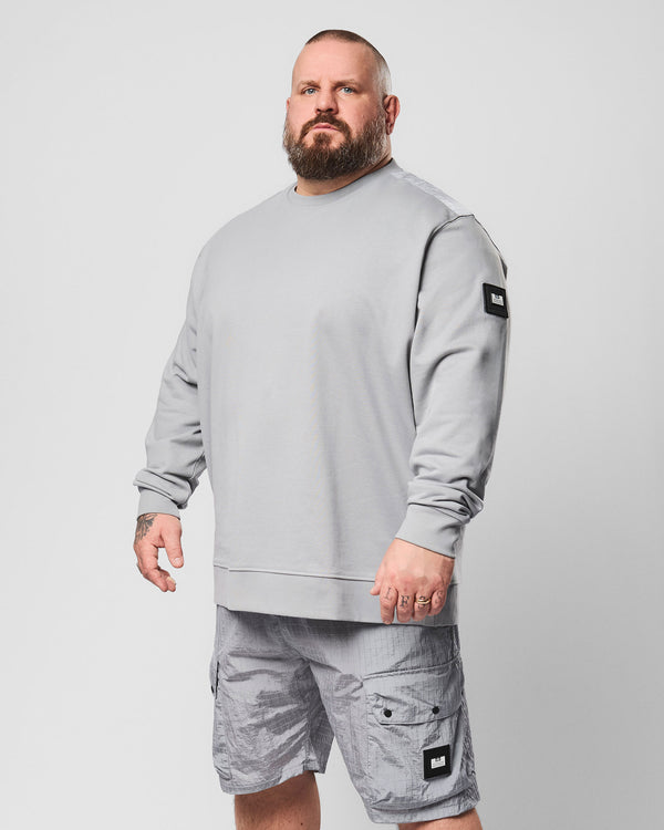 Plus Size – F Bomb Sweatshirt, Rauchgrau