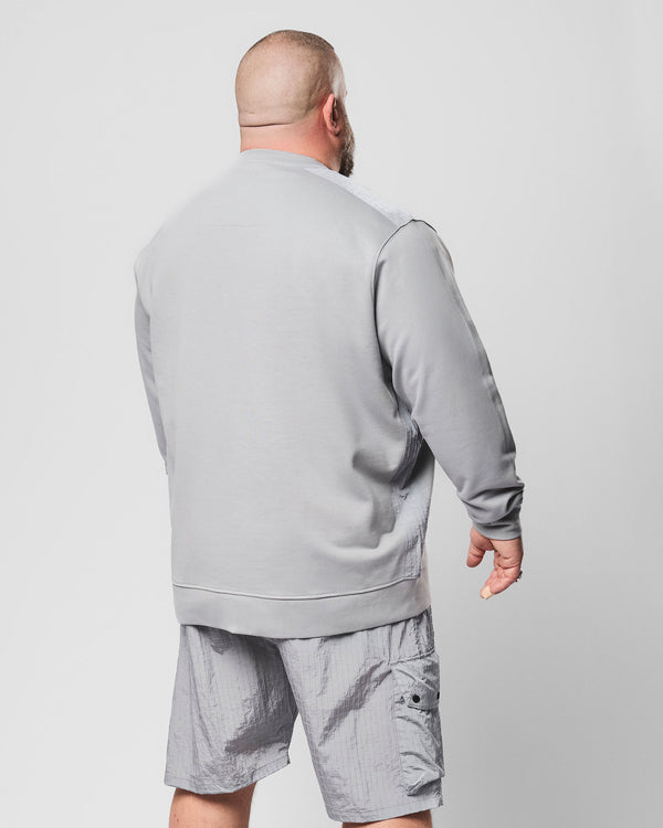 Plus Size – F Bomb Sweatshirt, Rauchgrau