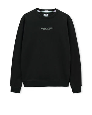 Raval Sweatshirt Black/Amazonite Green