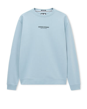 Raval Sweatshirt Blue Tourmaline/Black