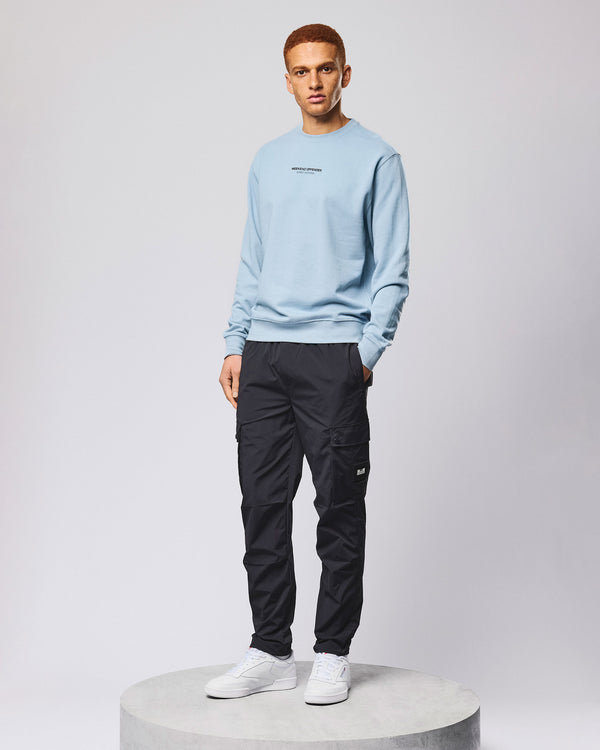 Felpa Raval Blu Tormalina/Nero