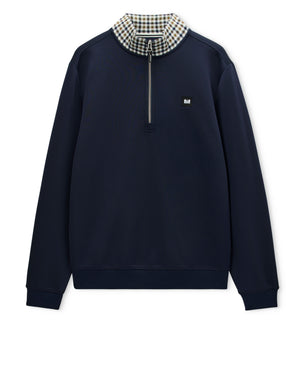 Henson Quarter Zip Sweatshirt Navy