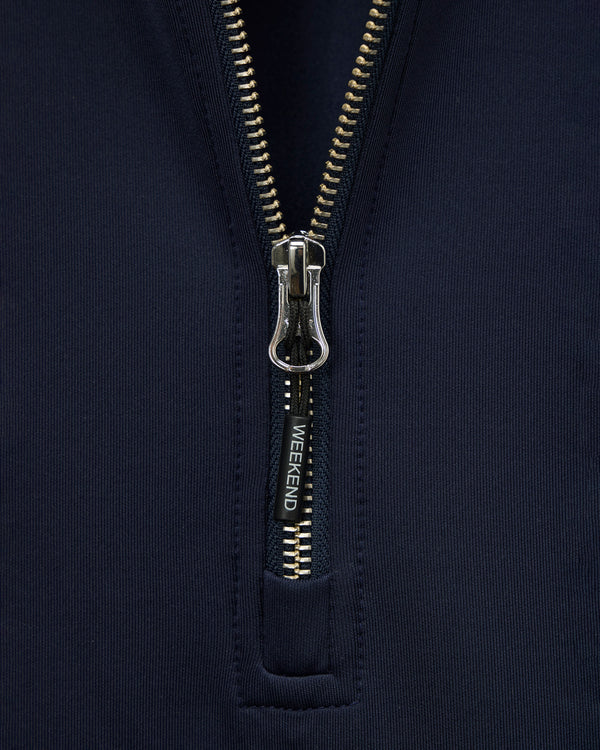 Henson Quarter Zip Sweatshirt Navy