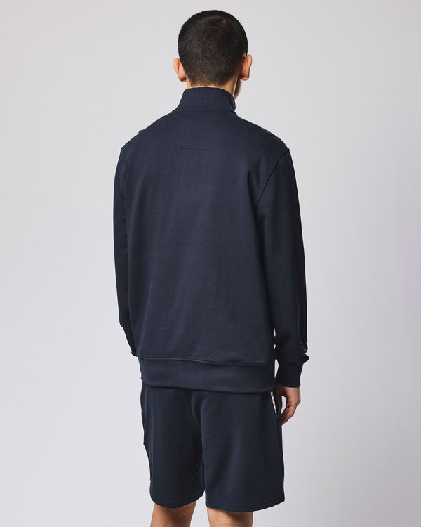 Matisa Quarter Zip Sweatshirt Navy