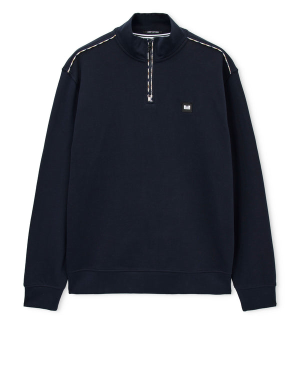 Matisa Quarter Zip Sweatshirt Navy