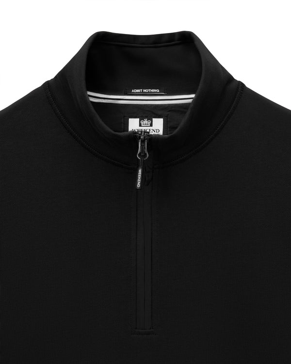 Kraviz Quarter Zip Sweatshirt Black