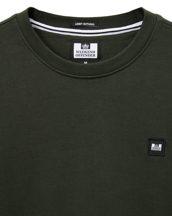 Ferrer Sweatshirt Black Forest Green