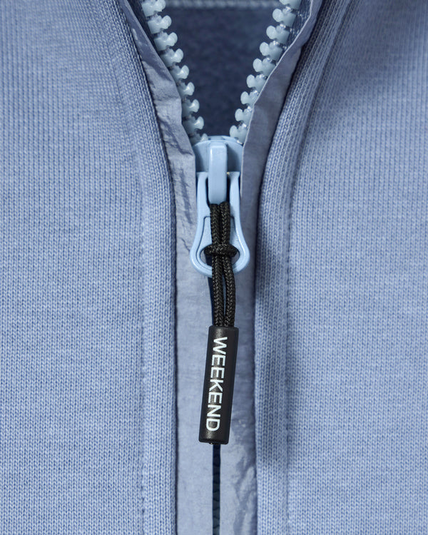 Kraviz Quarter Zip Sweatshirt Blue Shadow