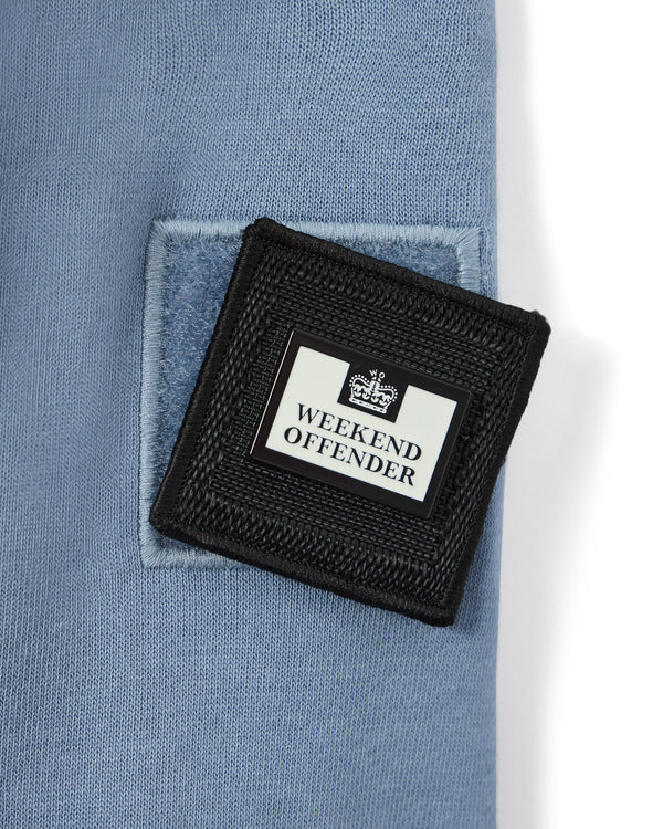 Kraviz Quarter Zip Sweatshirt Blue Shadow