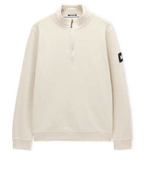 Kraviz Quarter Zip Sweatshirt Calcium – Weekend Offender
