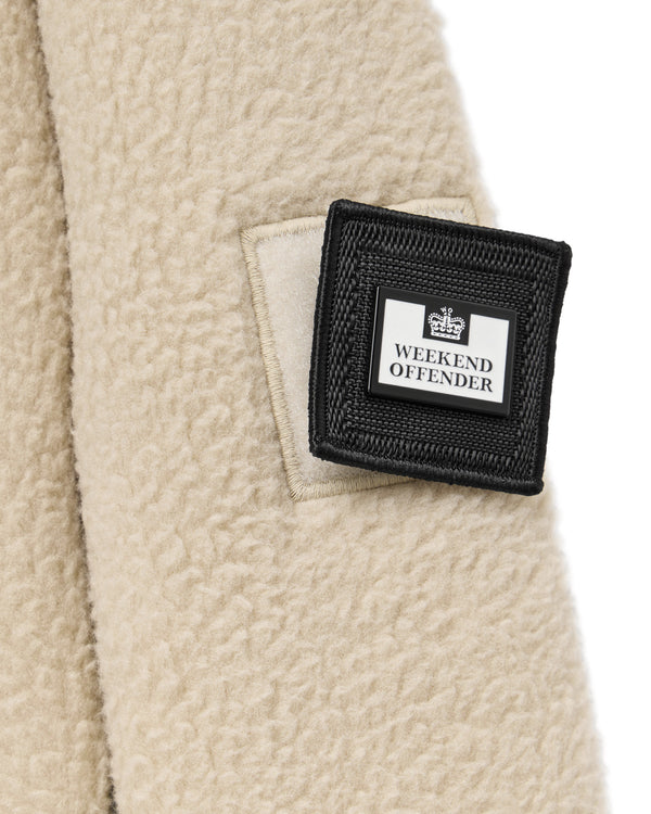 Stanier Sherpa Fleece Sweatshirt Calcium