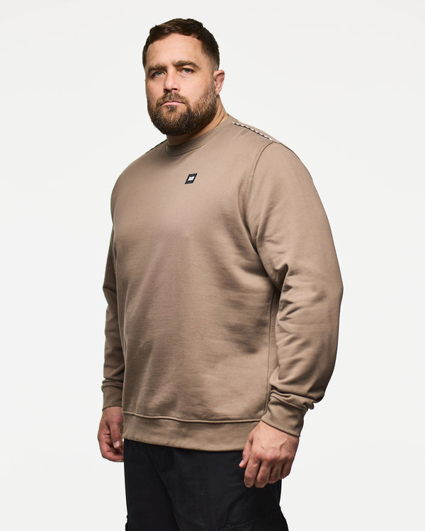 Plus Size - Vega Sweatshirt Tobacco Brown