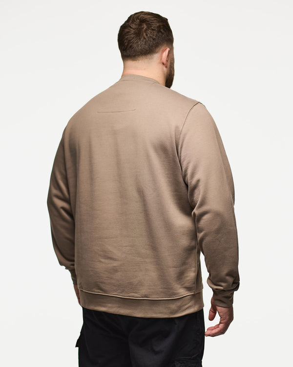 Plus Size - Vega Sweatshirt Tobacco Brown