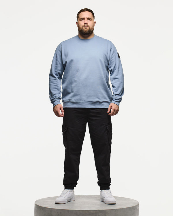 Plus Size - Thunder Sweatshirt Blue Shadow