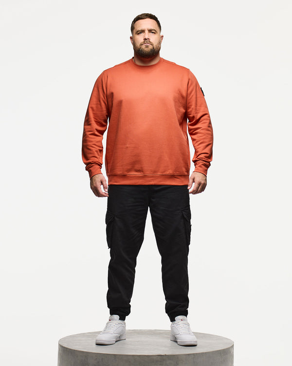 Plus Size - Thunder Sweatshirt Sunset Orange