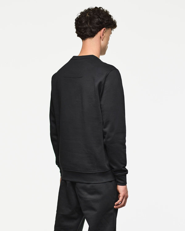 Raval Sweatshirt Black/Blue Shadow
