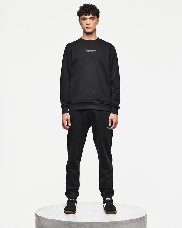 Raval Sweatshirt Black/Blue Shadow