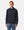 Azrou Polo-Sweatshirt Marineblau