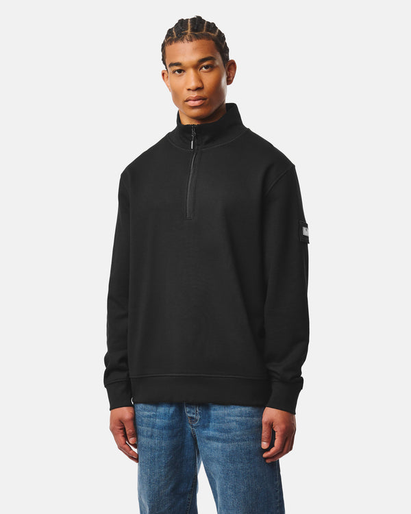 Kraviz Quarter Zip Sweatshirt Black