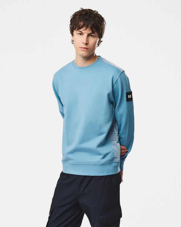 F Bomb Sweatshirt Peruanischblau