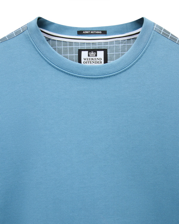 F Bomb Sweatshirt Peruanischblau