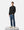 Azrou Check Polo Sweatshirt Black