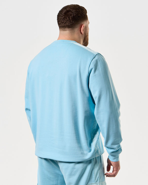 F Bomb Sweatshirt Saltwater Blue - Plus Size